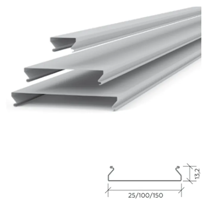 Рейка Албес A100AS Е белая матовая L=4,0м