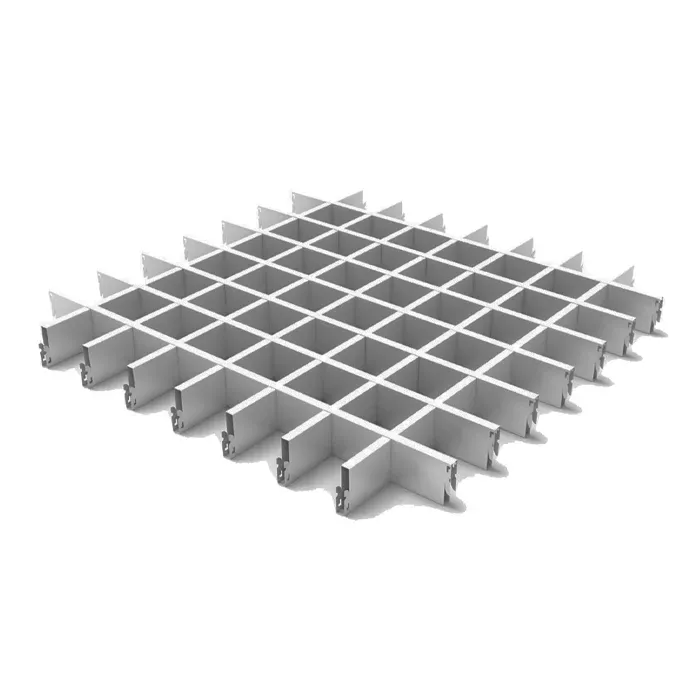 Грильято 50x50 H-40 металлик матовый